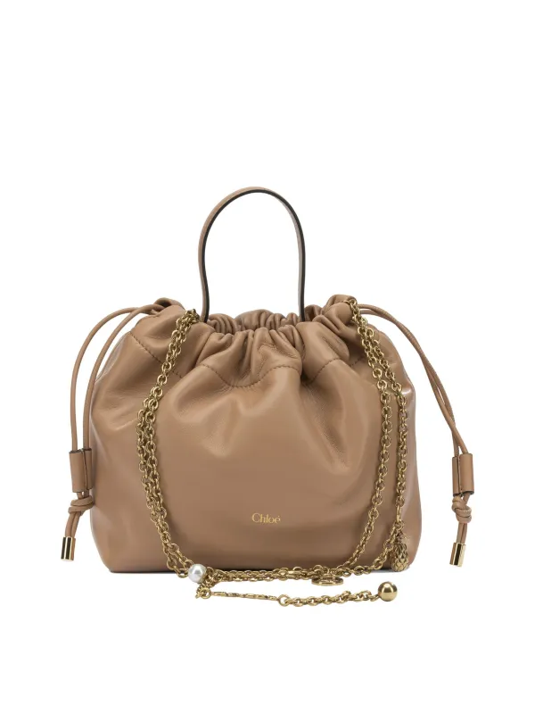 Chloé Icons Shoulder Bags Beige sold by Wanan Luxury