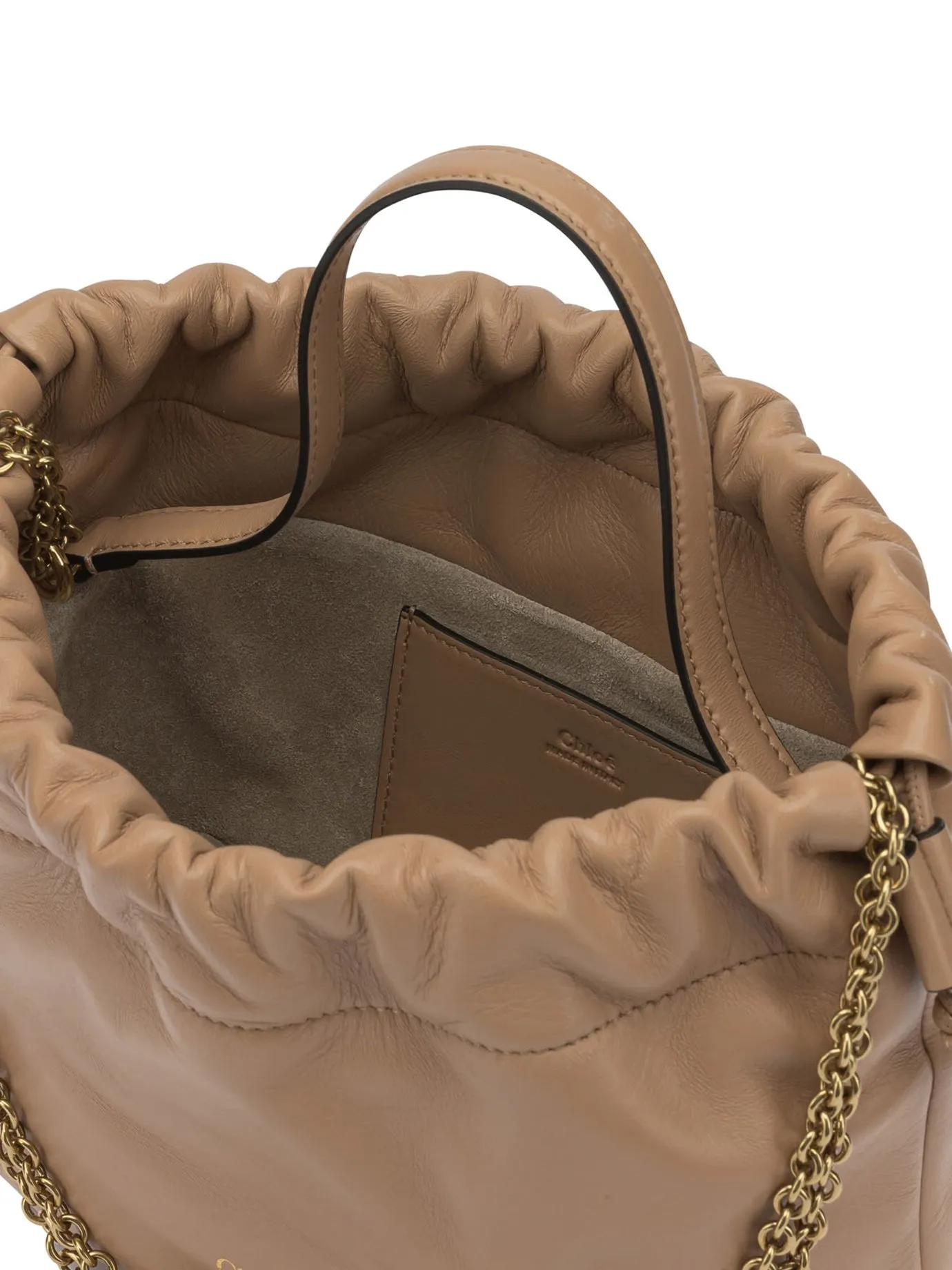 Chloé Icons Shoulder Bags Beige sold by Wanan Luxury product image thumbnail 5