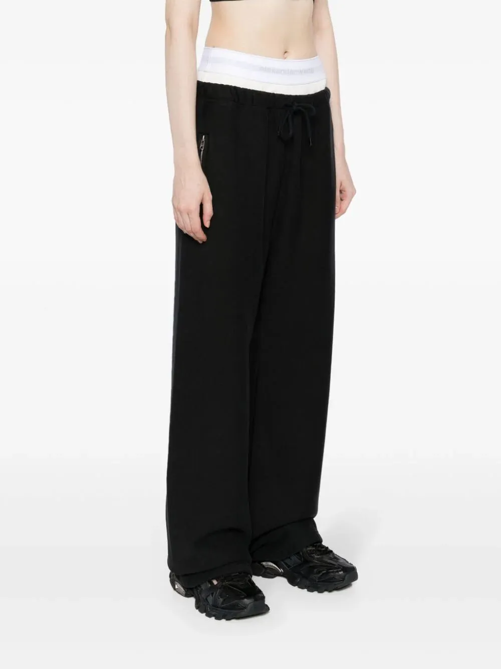 Wide Leg Track Pants sold by Wanan Luxury product image thumbnail 4