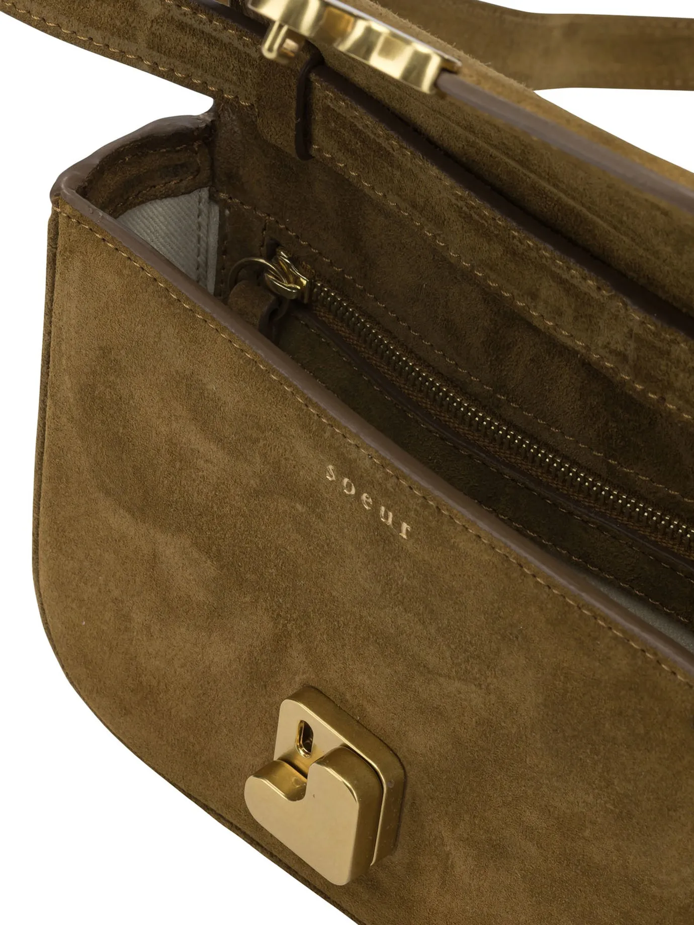 Bell Crossbody Bags Brown sold by Wanan Luxury product image thumbnail 5