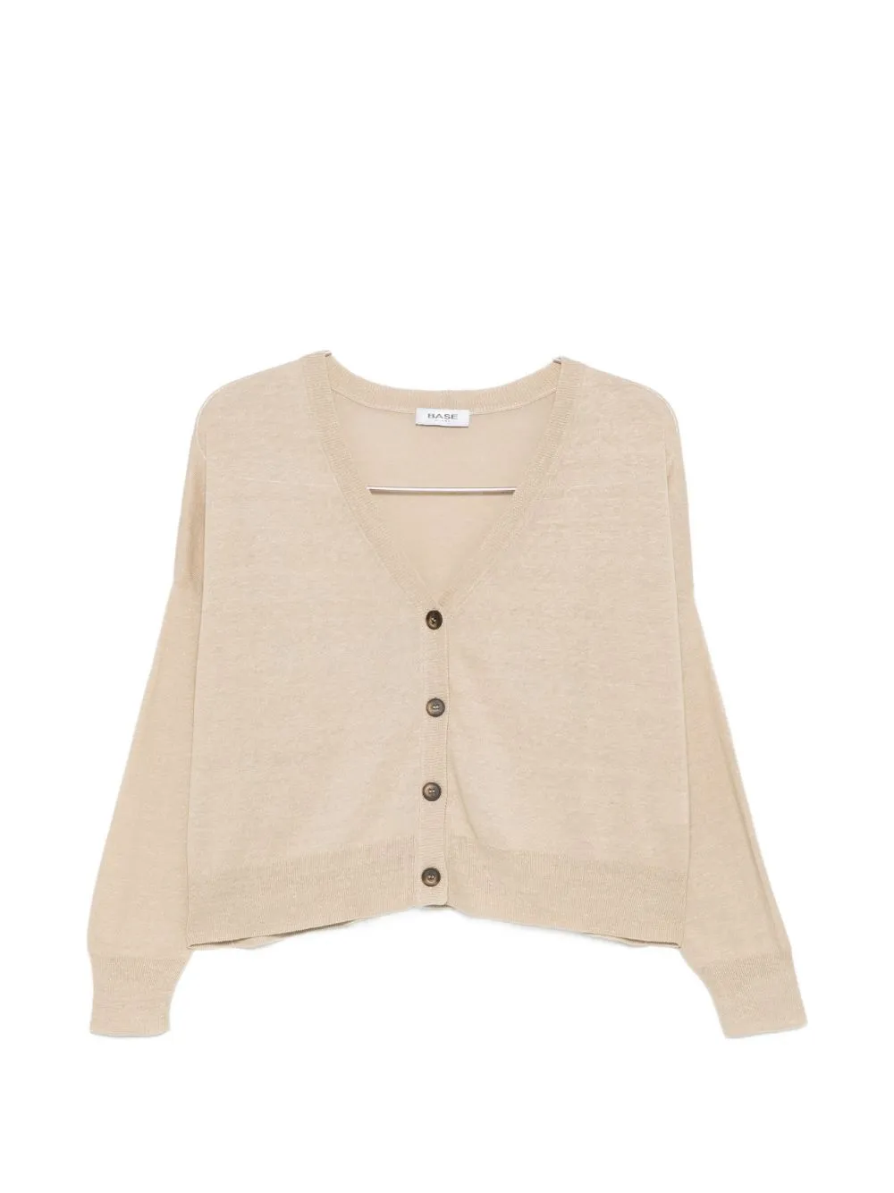 Linen And Cotton Blend Cardigan sold by Wanan Luxury