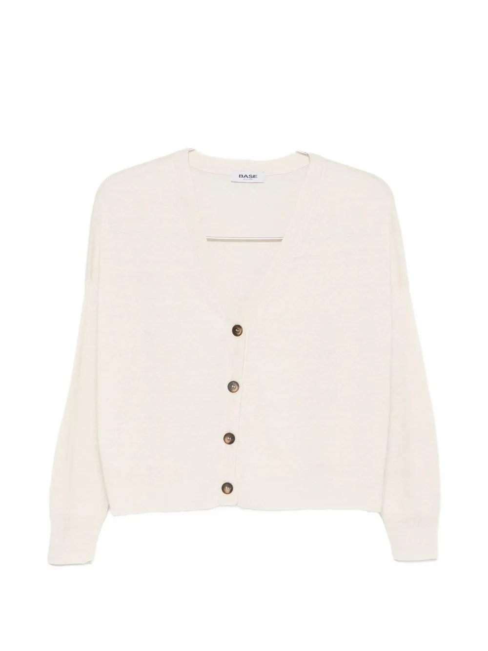 Linen And Cotton Blend Cardigan sold by Wanan Luxury