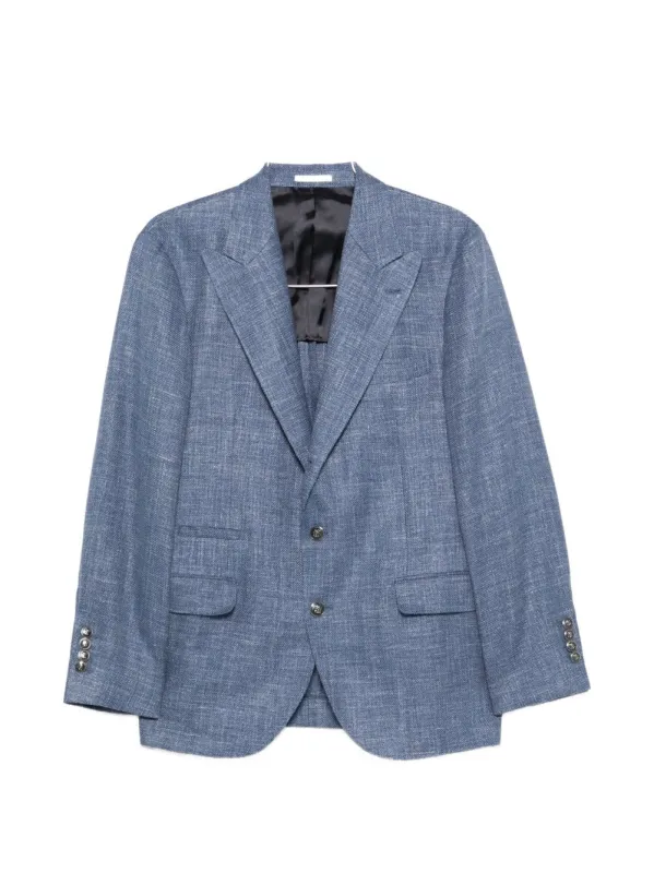 Wool Blend Single-Breasted Jacket sold by Wanan Luxury