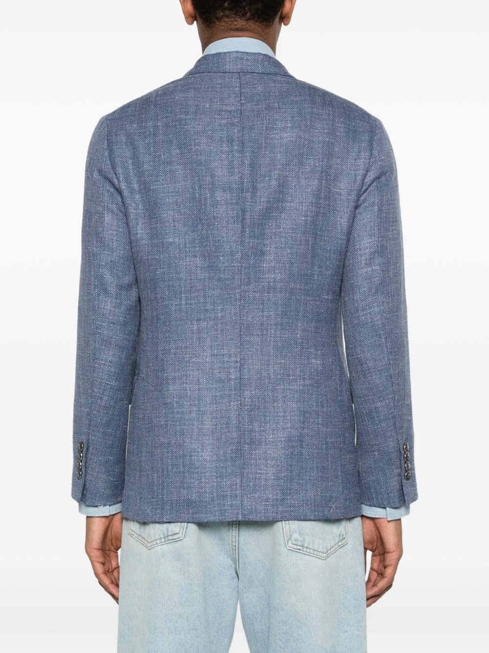 Wool Blend Single-Breasted Jacket sold by Wanan Luxury product image thumbnail 2
