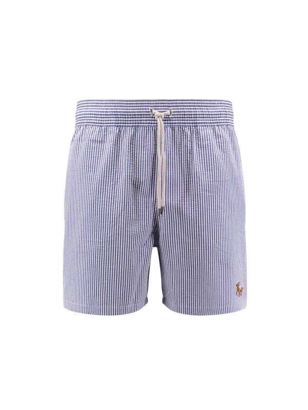 Swim Trunks With Logo Embroidery sold by Wanan Luxury