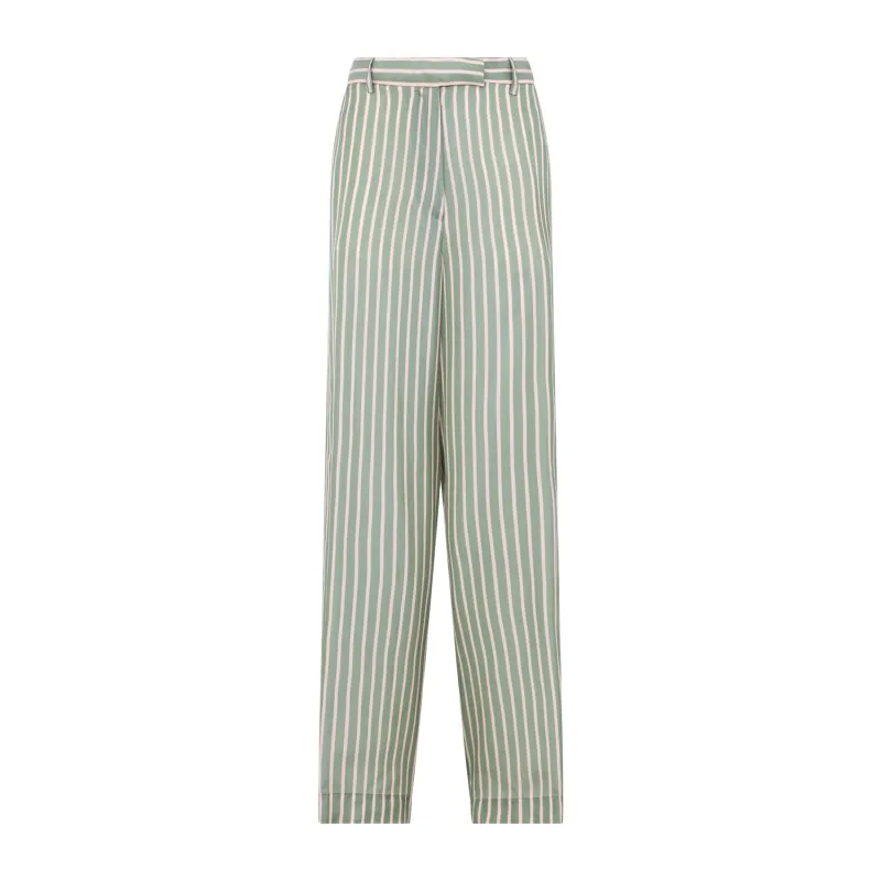 Wide Leg Green made by Dries Van Noten