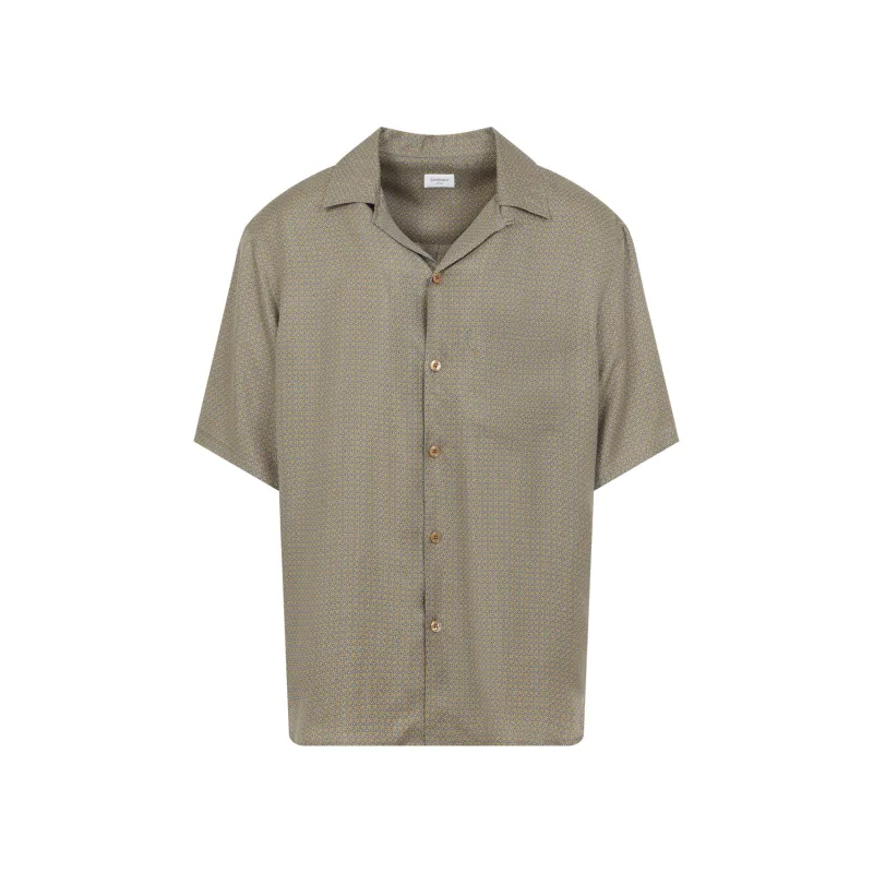 Shirts Green made by Yves Saint Laurent
