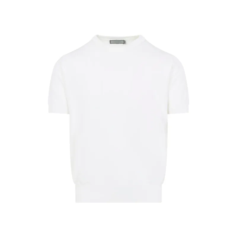 Sweater White made by Canali