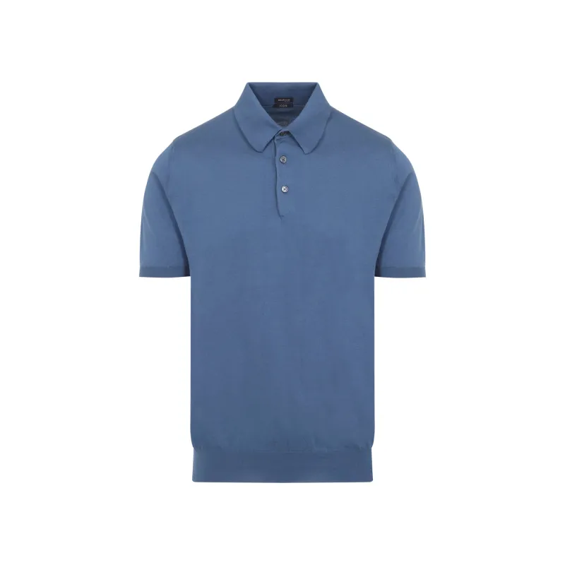Polo Blue made by Kiton