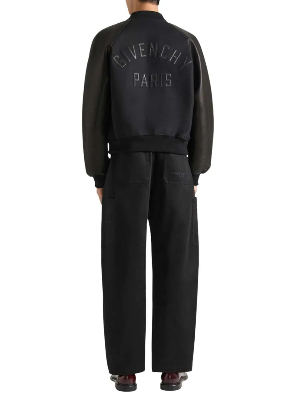 Paneled Bomber Jacket sold by Wanan Luxury product image thumbnail 3