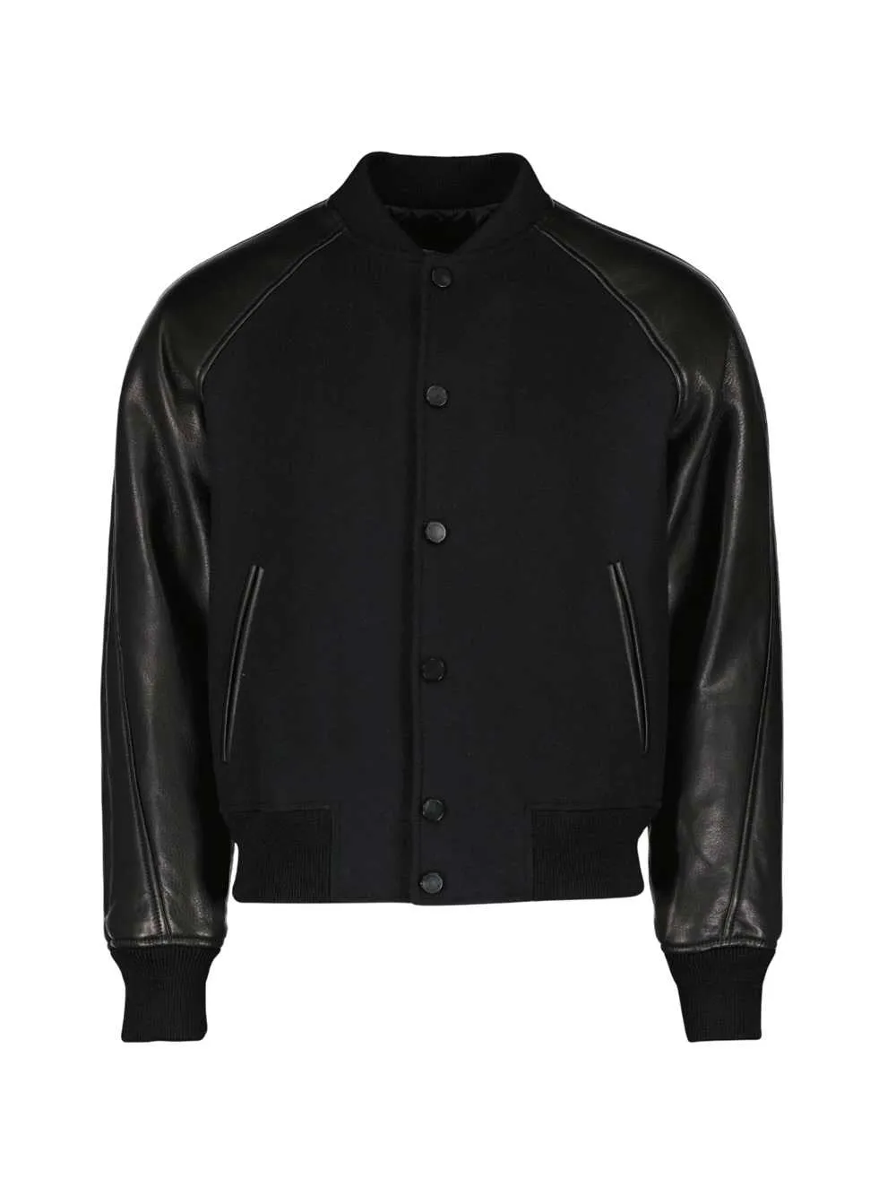 Paneled Bomber Jacket sold by Wanan Luxury