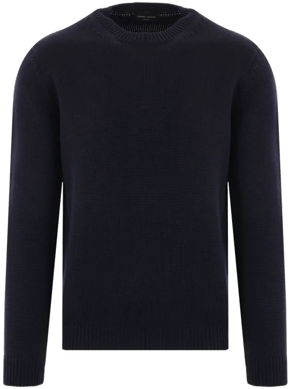 Crew-Neck Silk Jumper made by Roberto Collina