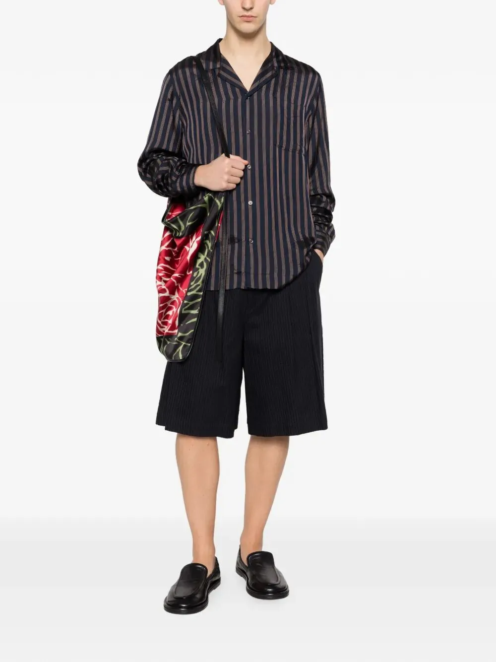 Carly Striped Cupro Shirt sold by Wanan Luxury product image thumbnail 2