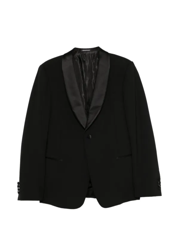 Wool Tuxedo Suit made by Wanan Luxury
