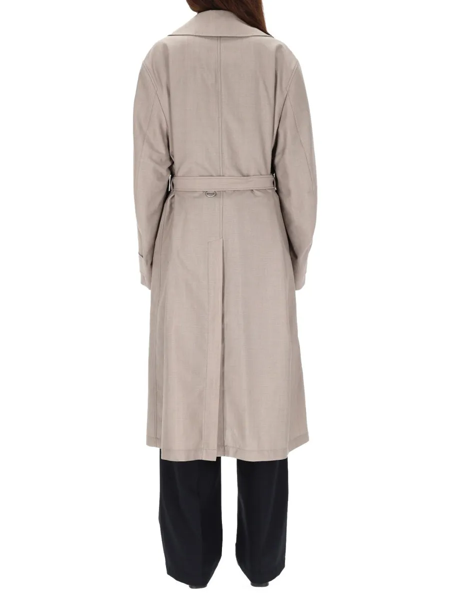 Double-Breasted Trench Coat sold by Wanan Luxury product image thumbnail 3
