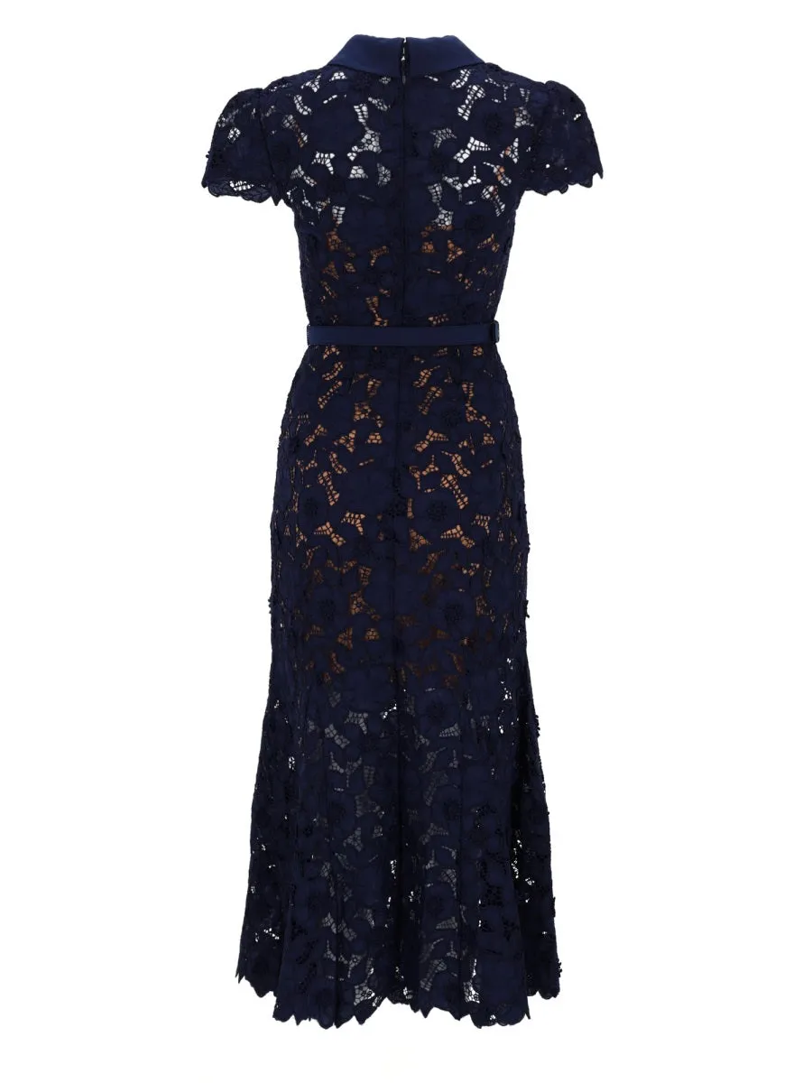 Lace Midi Dress sold by Wanan Luxury product image thumbnail 2