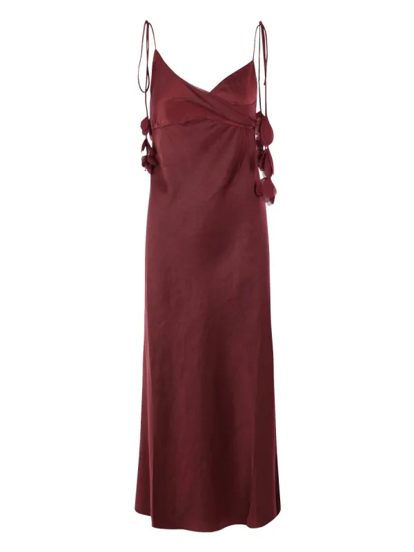 Long Dress With Floral Pattern sold by Wanan Luxury