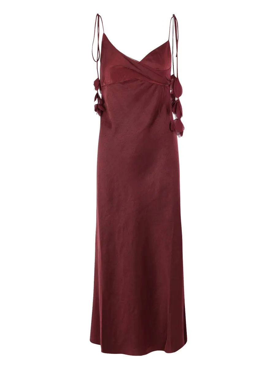 Long Dress With Floral Pattern sold by Wanan Luxury