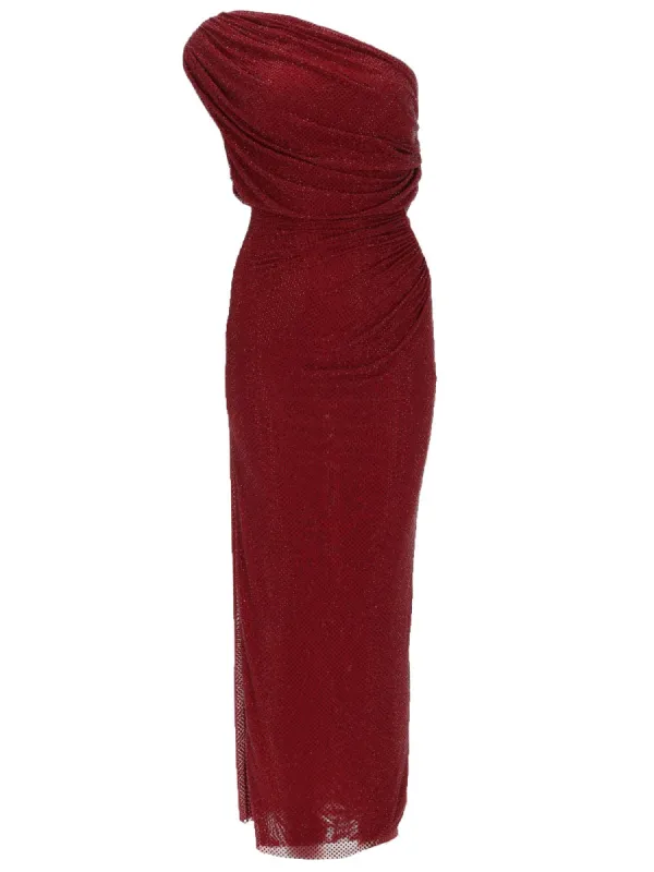 Midi Dress With Rhinestones made by Self-Portrait