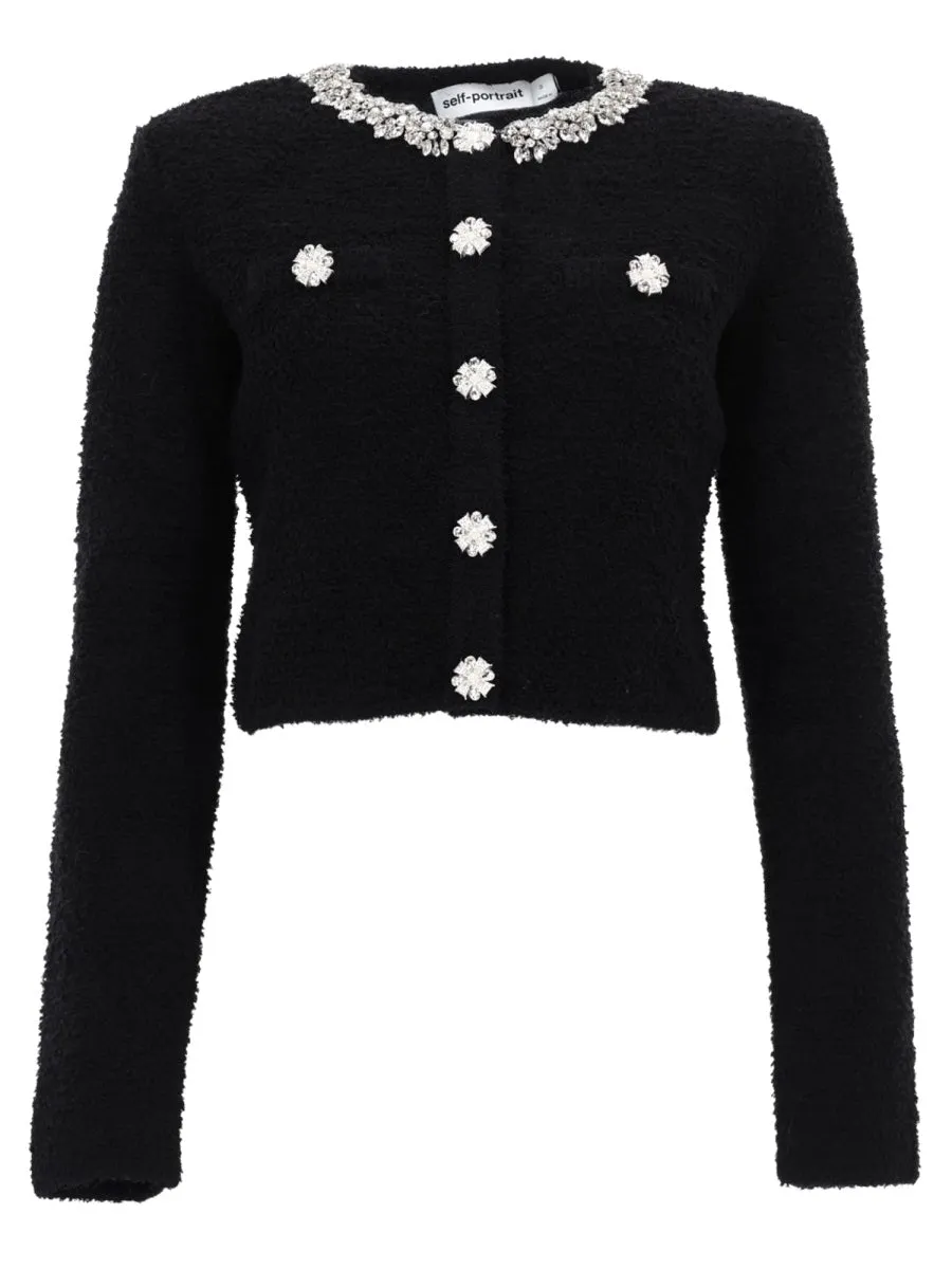 Cardigan With Jewel Buttons sold by Wanan Luxury