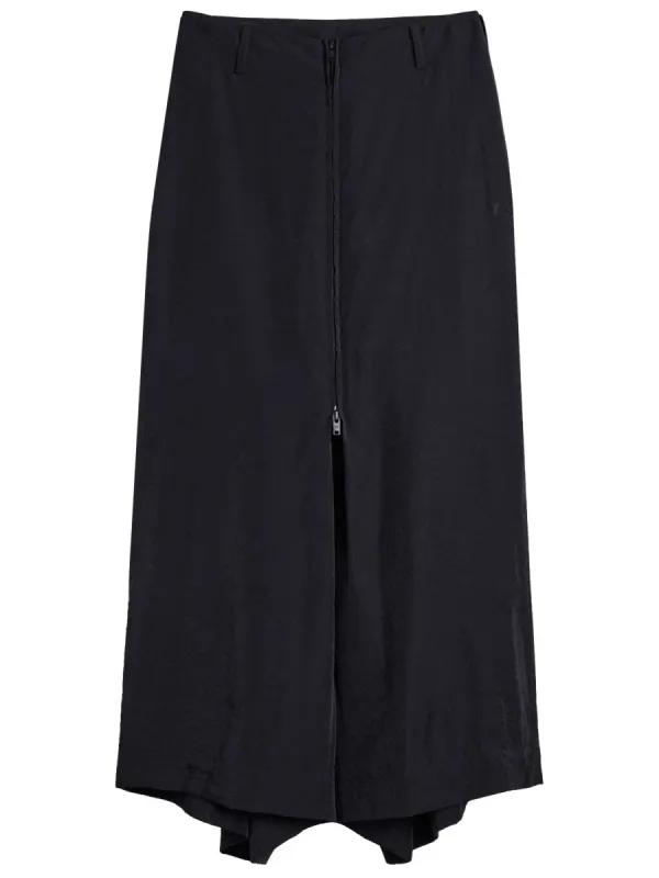 Wide Pants With Zipper made by Wanan Luxury