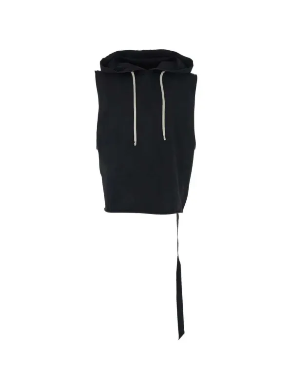 Sleeveless Hooded Top made by Rick Owens