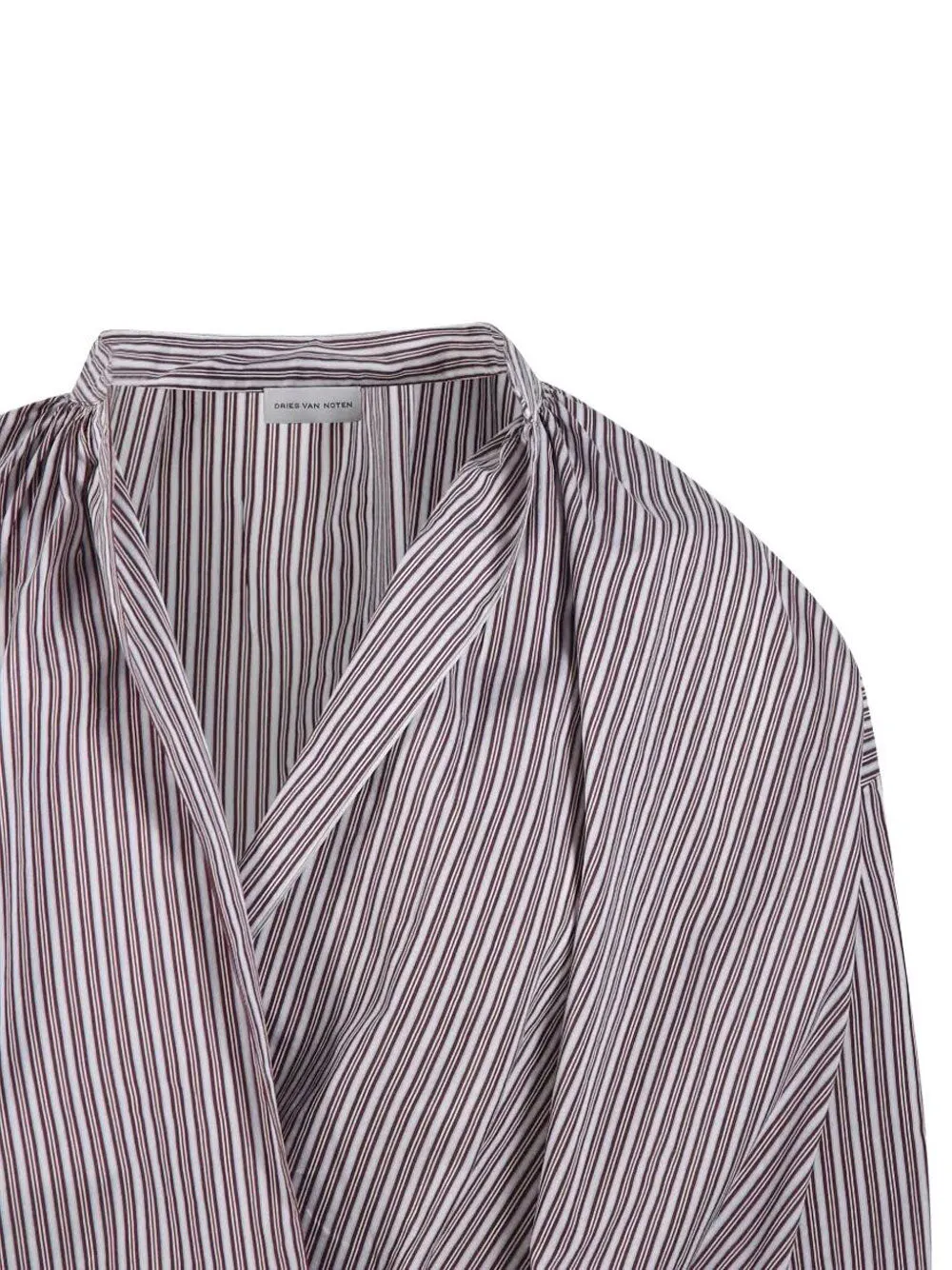 Cenver Silk Blend Striped Blouse sold by Wanan Luxury product image thumbnail 4