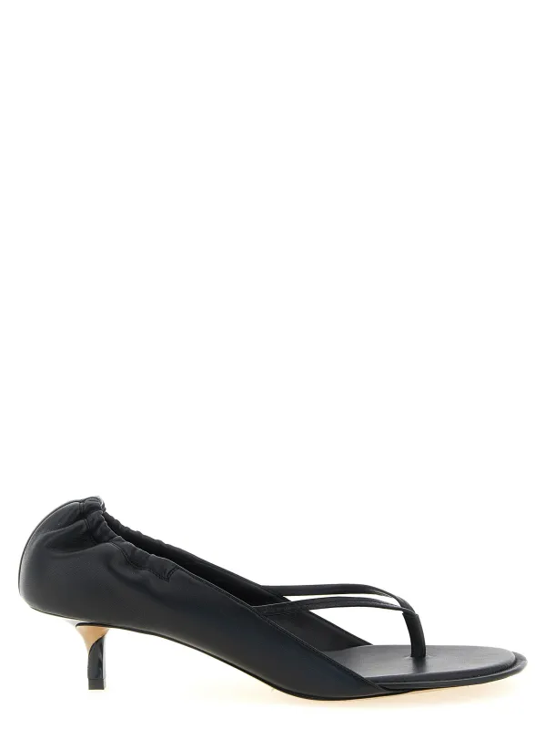 Les Sandales Nu-Pieds B Sandals Black made by Jacquemus