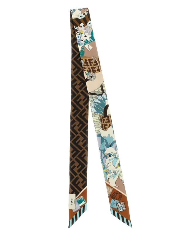 Wrappy Scarves And Foulards Multicolor made by Fendi