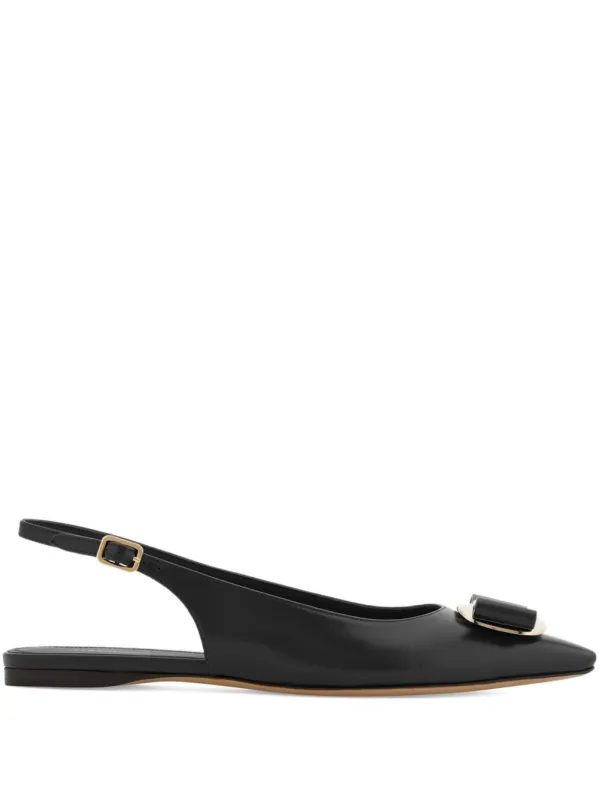 Leather Slingback Pumps sold by Wanan Luxury
