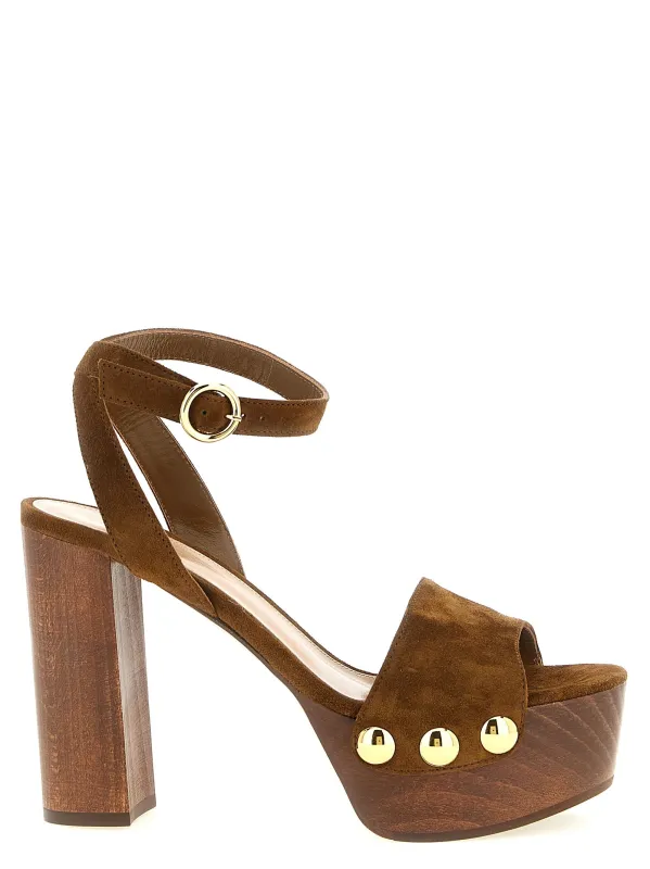ArdéA Sandals Brown made by Gianvito Rossi
