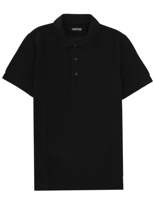 Lyocell And Cotton Polo Shirt made by Tom Ford