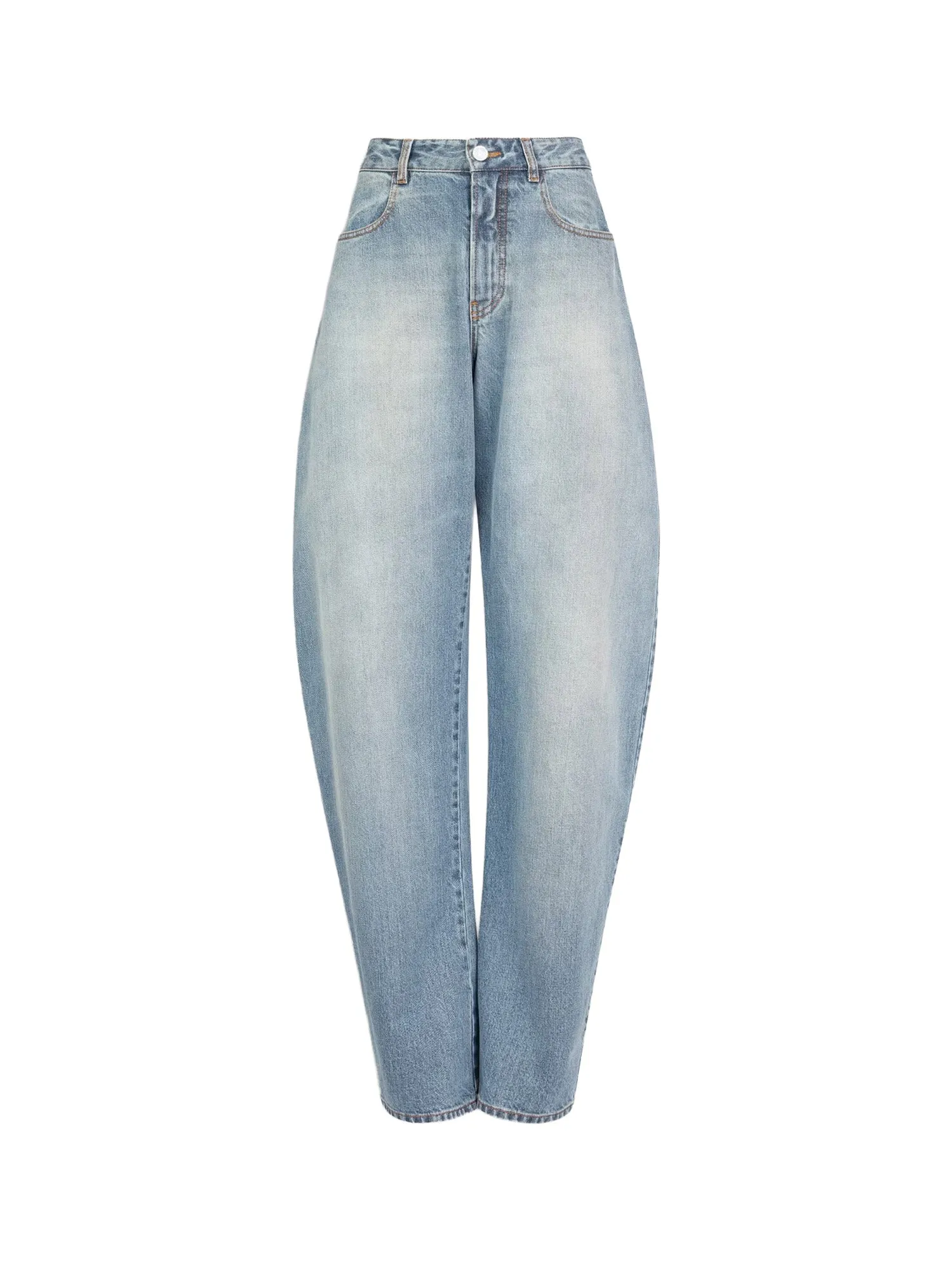 Faded Blue Denim Jeans sold by Wanan Luxury