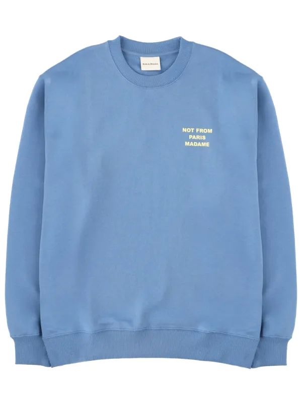 "Slogan" Sweatshirt made by Drôle de Monsieur