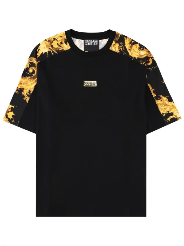 T-Shirt Con Placca Logo made by Versace