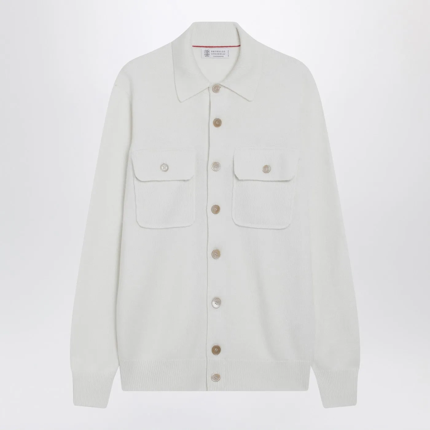 White Cashmere Cardigan sold by Wanan Luxury