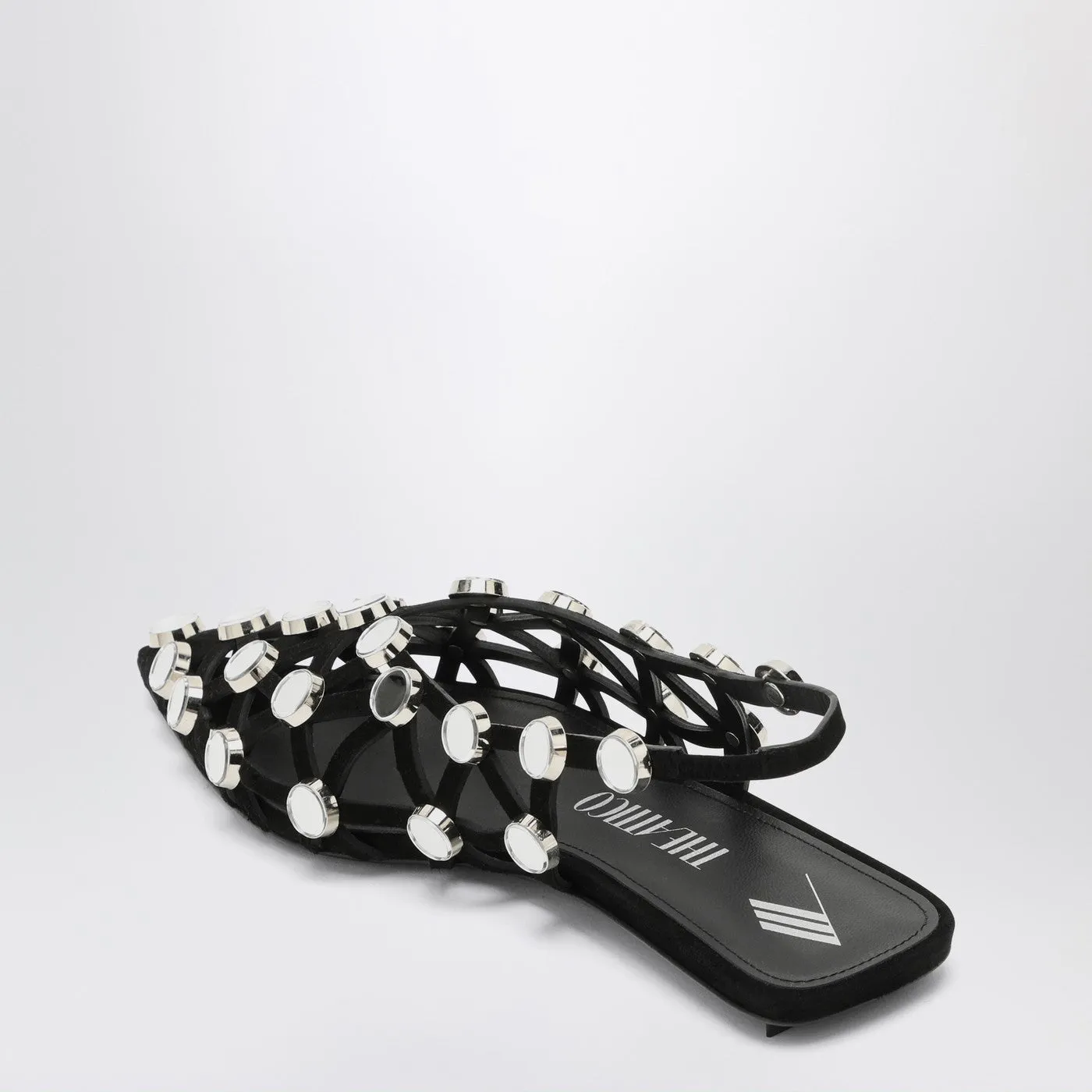 Black Grid Ballerina sold by Wanan Luxury product image thumbnail 2