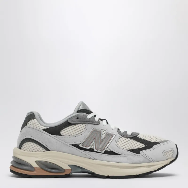 Sneakers 2010 In Leather And Mesh Brighton Grey made by New Balance