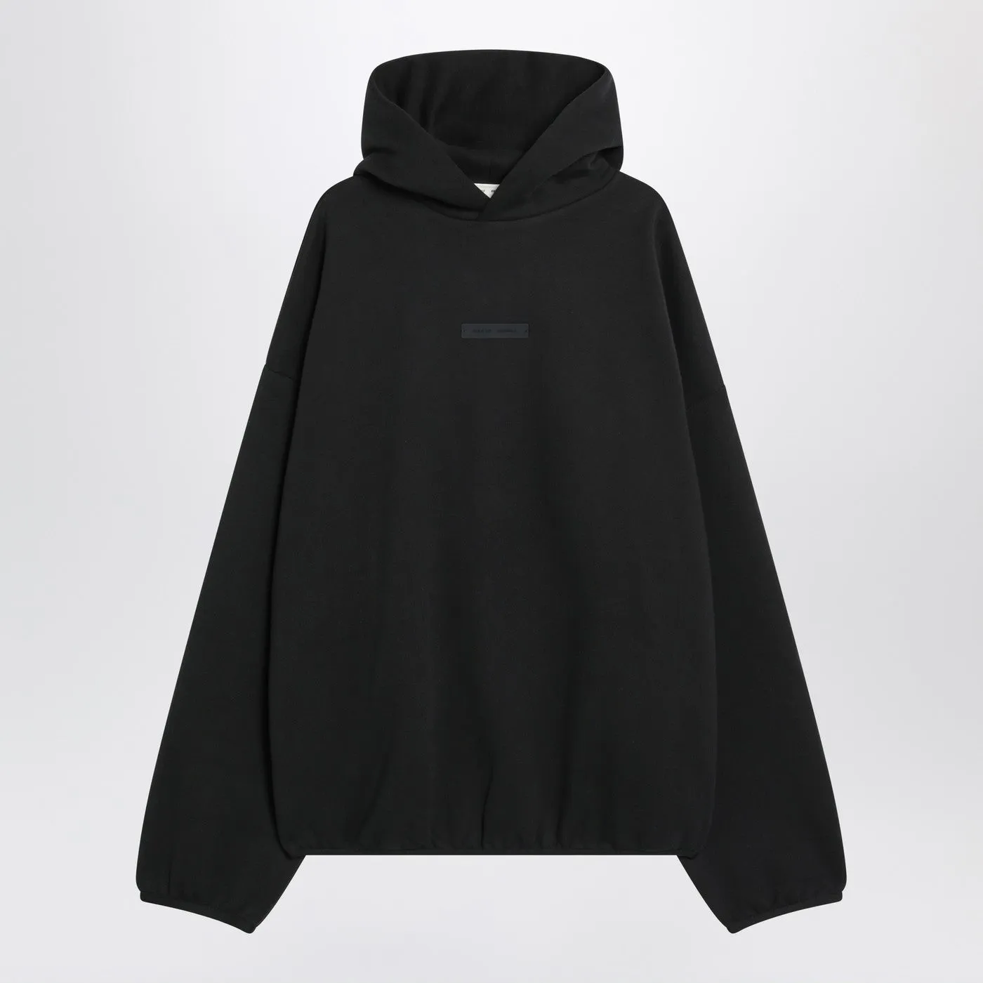 Black Brushed Cotton Sweatshirt sold by Wanan Luxury