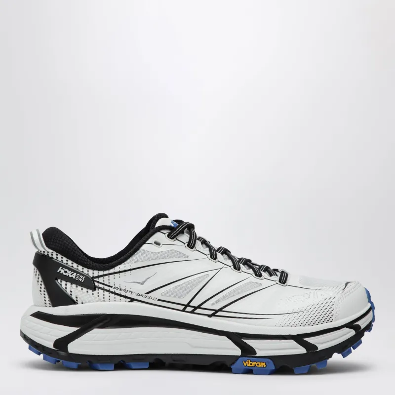 Mafate Speed 2 Sneakers White/Cobalt Blue made by Hoka