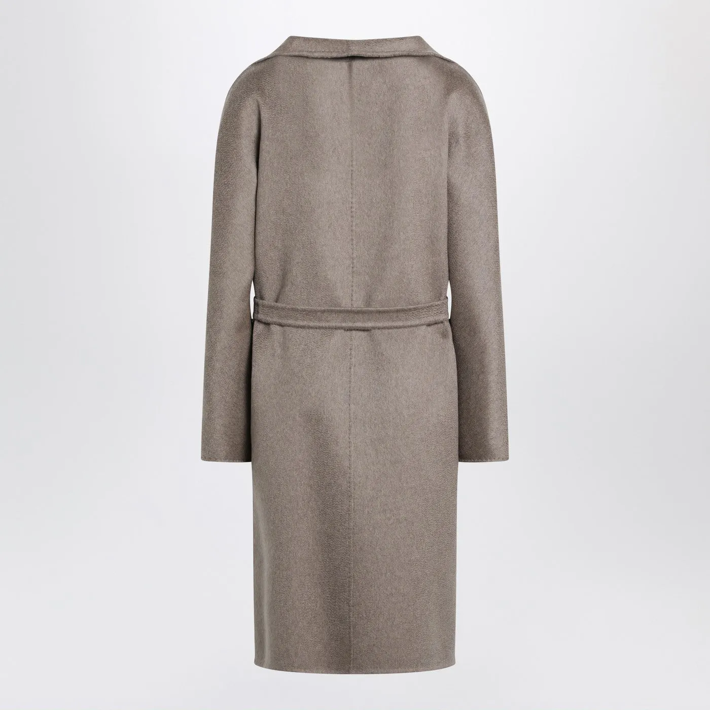 Hazelnut Midi Cardigan Coat In Cashmere sold by Wanan Luxury product image thumbnail 2