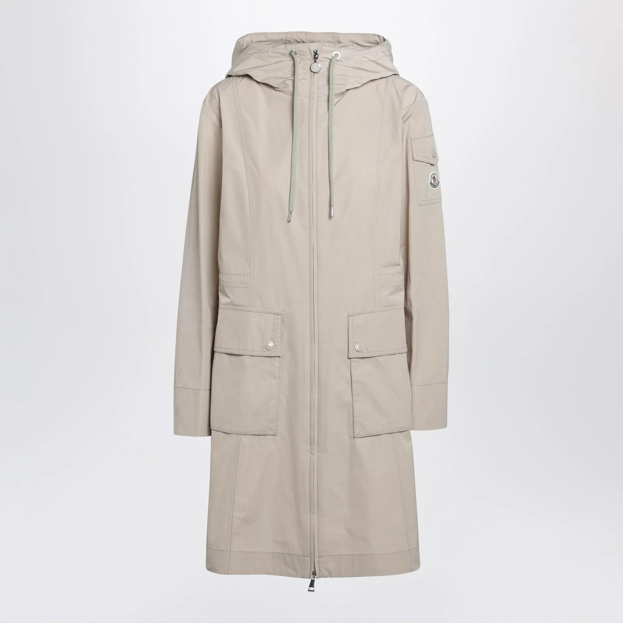 Leandro Parka Jacket Beige sold by Wanan Luxury