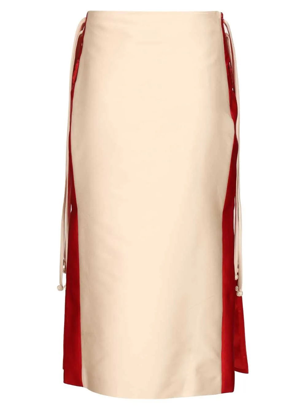 Daniele Long Skirt Skirts White sold by Wanan Luxury product image thumbnail 2