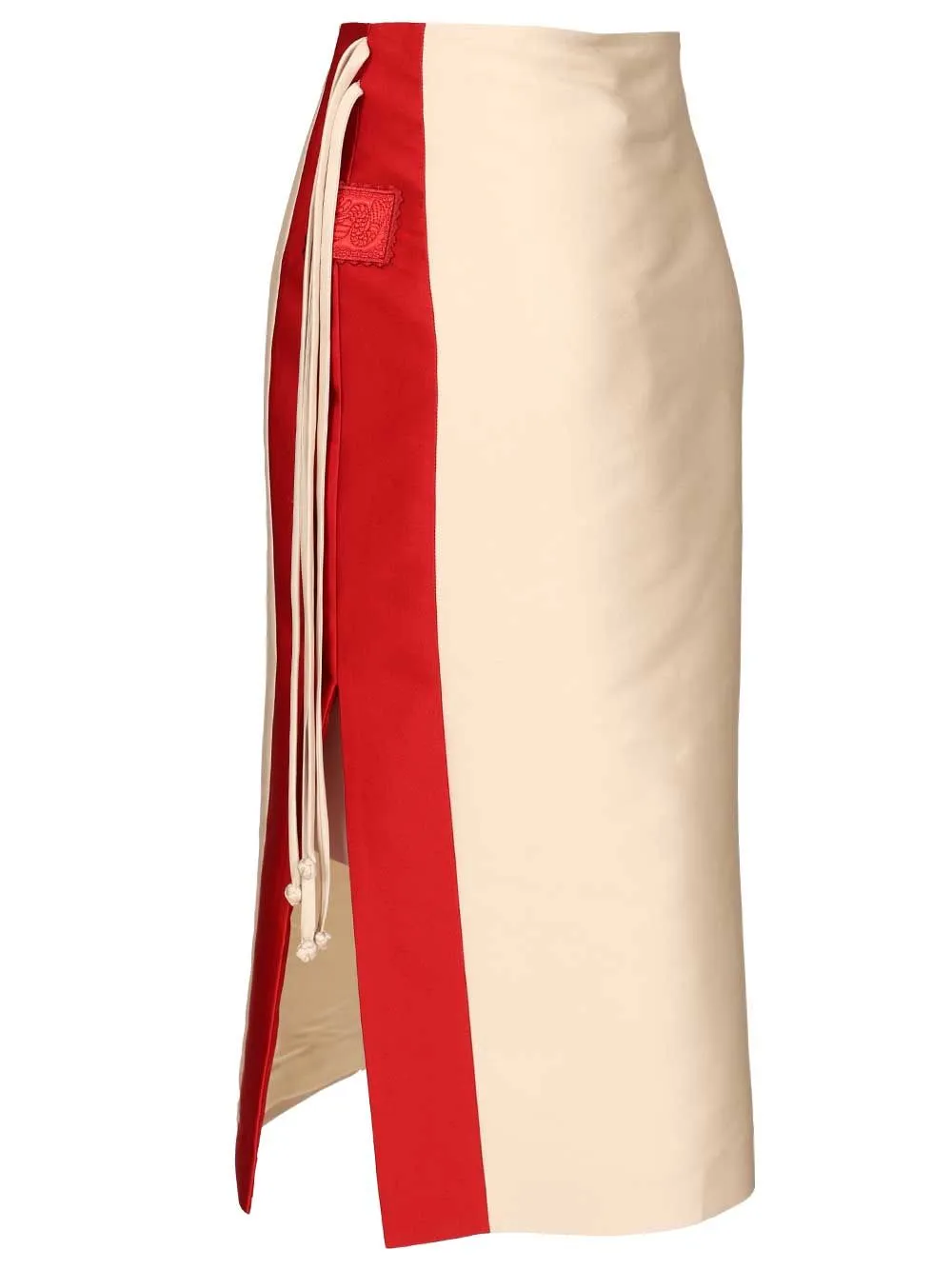 Daniele Long Skirt Skirts White sold by Wanan Luxury product image thumbnail 3