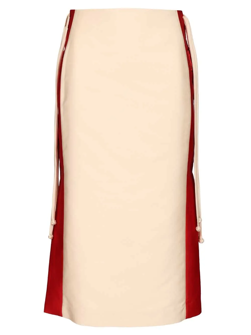 Daniele Long Skirt Skirts White sold by Wanan Luxury