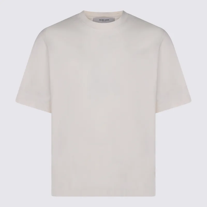 T-Shirts And Polos Heritage White made by Golden Goose