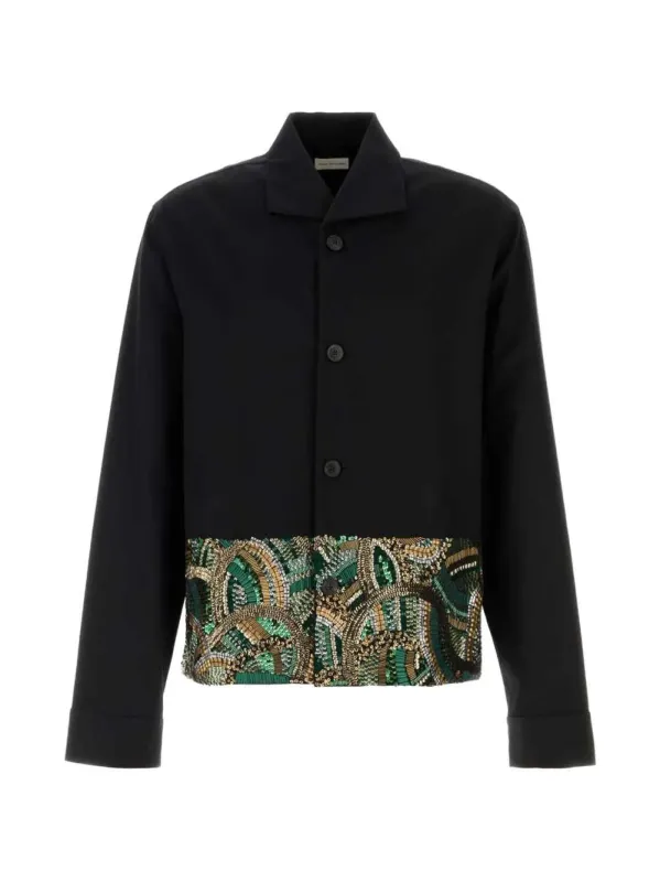 Shirt 01300-Cruz Emb 3302 M.W.Shirt made by Dries Van Noten