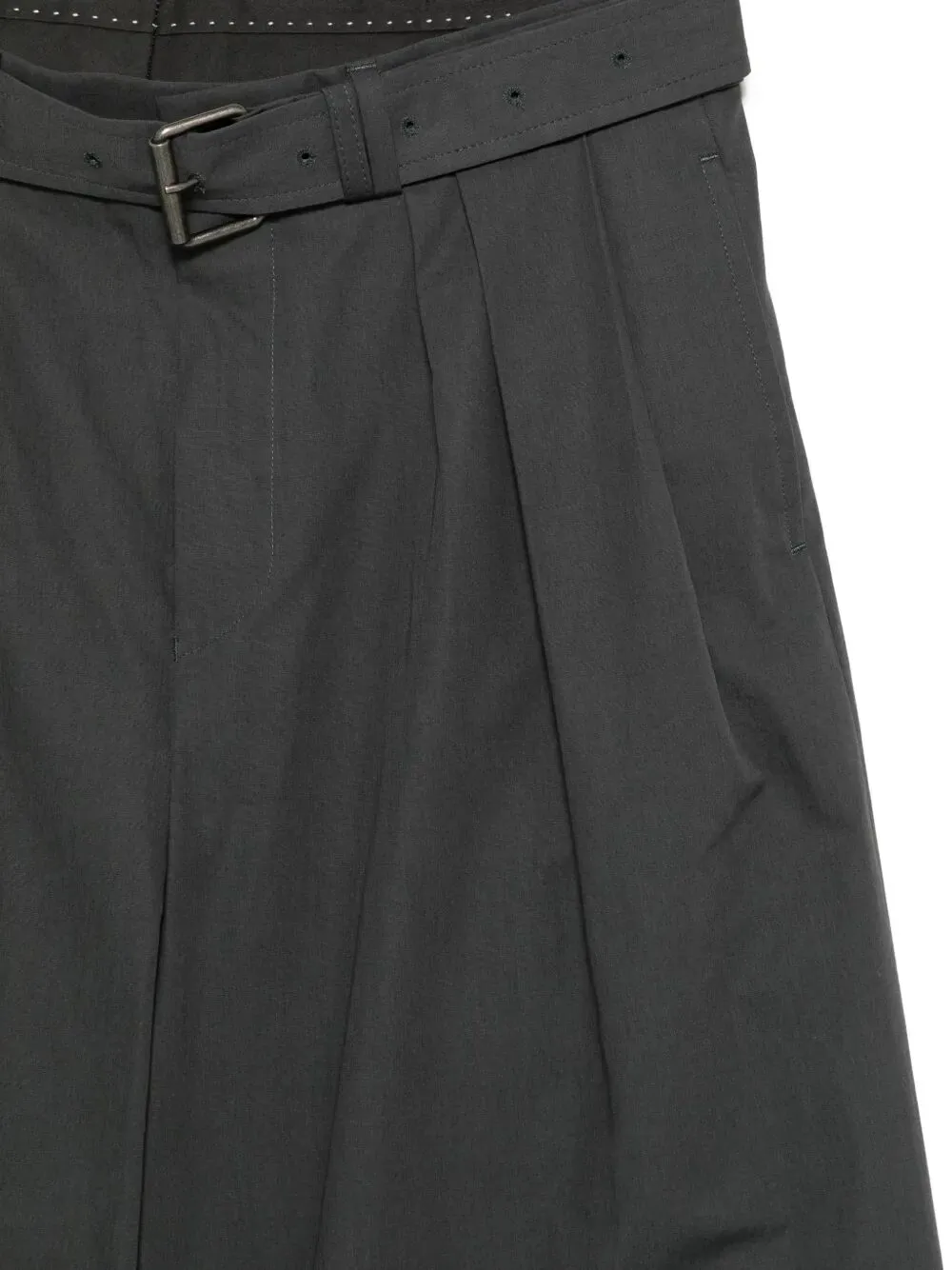 Preaches Belted Cotton Poplin Bermudas sold by Wanan Luxury product image thumbnail 3