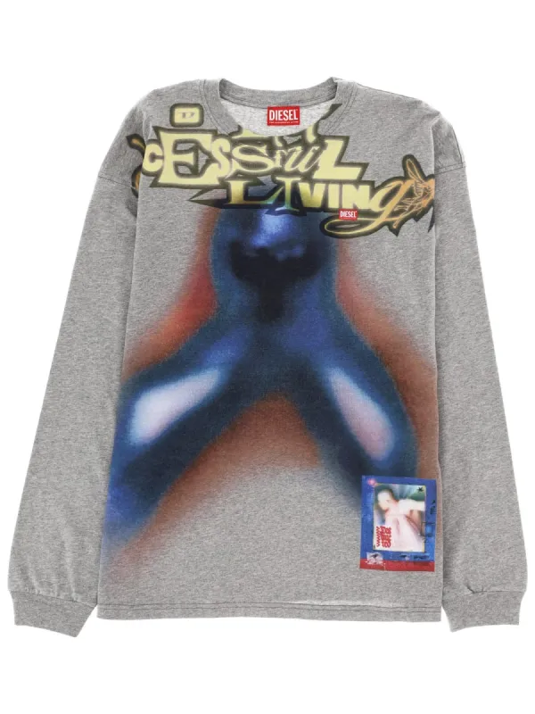 "T-Boxt-Ls-V1" Sweatshirt made by Diesel