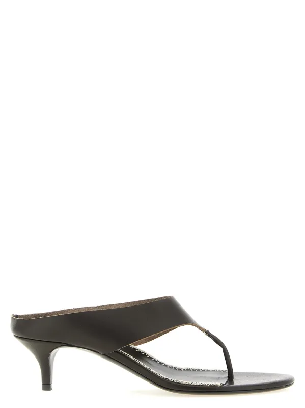 Leather Sandals Brown made by Wanan Luxury